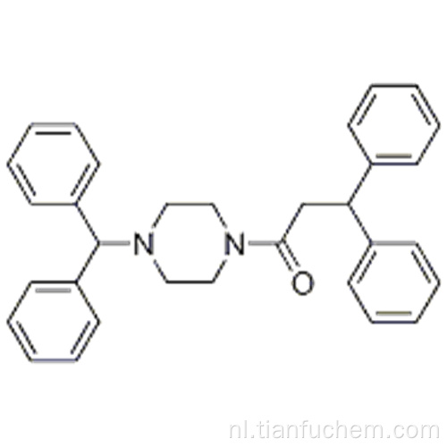 1- [4- (difenylmethyl) -1-piperazinyl] -3,3-difenyl-1-propanon CAS 41332-24-5